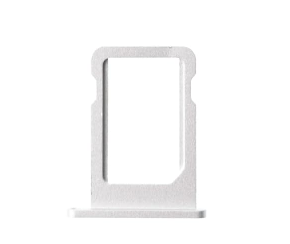 Sim Card Tray Holder Slot Adapter Replacement Compatible With iPad Pro 11 2020 2nd Gen/iPad Pro 12.9 2020 4th Gen Silver