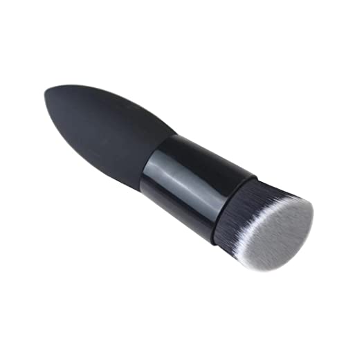 Kabuki Foundation Brush, Angled Flat Blending Foundation makeup Brush, Contour brush, High Density Face Concealer Makeup Brush, for Mixed Liquid, Cream, Cream or Flawless Powder Cosmetics.