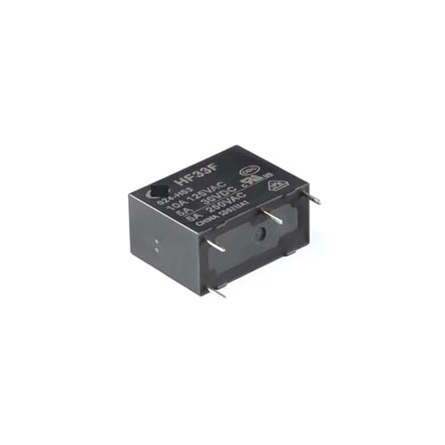 Relais HF33F-005-HS3 5V miniature normalement ouvert pour circuit imprimé