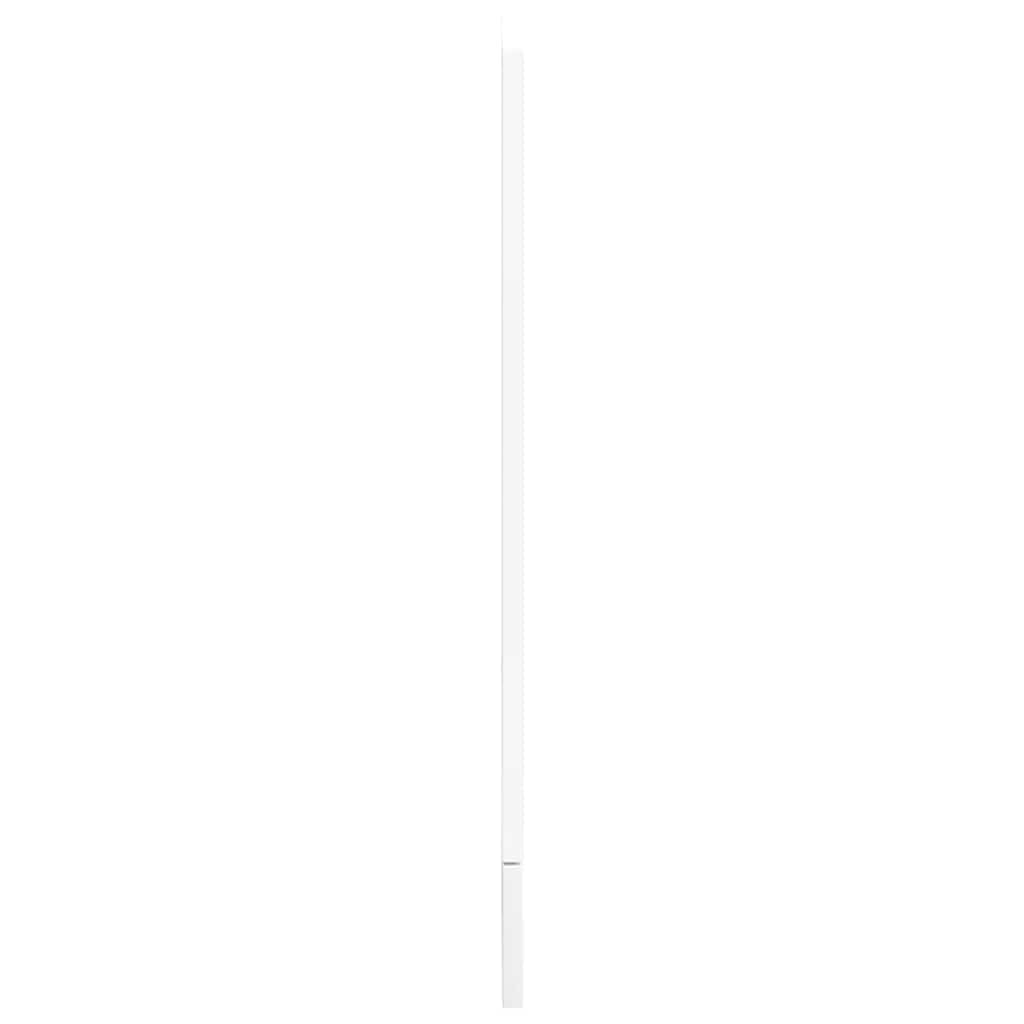 Kalmar Panneau de lave-vaisselle Blanc 45 x 1,5 x 67 cm Revêtement avant en bois Protection de cuisine