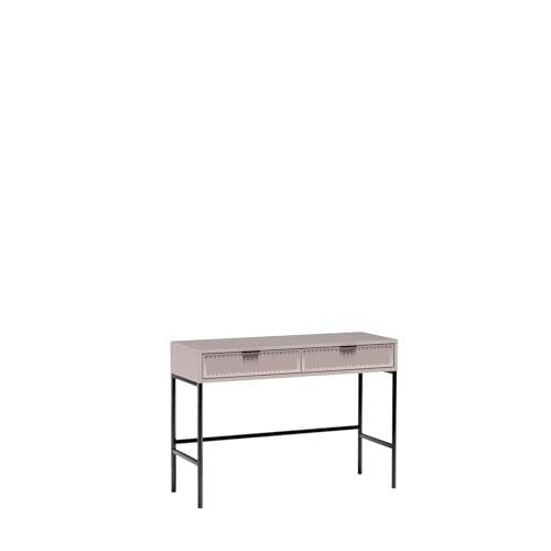 KIER FURNITURE - Tocador, mesa auxiliar, cómoda, aparador, mesa de consola, aparador, sala de estar, muebles de dormitorio, muebles de sala de estar - mesa, cómoda con cajones - Caschmere Beige