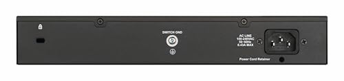 D-Link DGS-1016D 16-Port Green Ethernet Copper Gigabit Switch, Hub, Internet Splitter, Metal, Fanless, Plug and Play - UK Model, black DGS-1016D