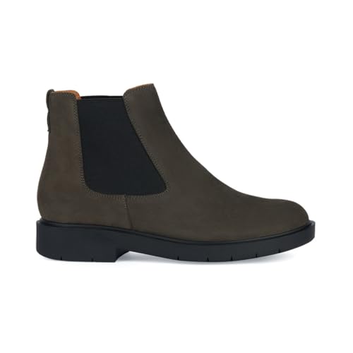 Bottines Femme Geox D Spherica Ec1 C confortables en cuir noir