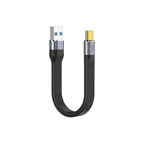 USB3.1 - TY>pe C 10Gbps Gen2 OTG データケーブル オスメス データ USB コード PC TV ハードディスク延長用 ショート 13cm(AM-CM)