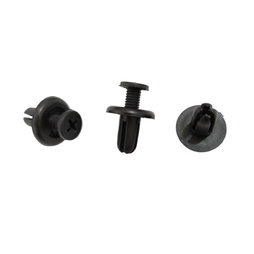 Image of NLNKDTDPAK 50Pcs Car Clips Fit for Ford 8mm Wheel Arch Lining Trim Screw Rivet MB-455-56143, B092-51-833, 0G03250037A Plastic Fastener