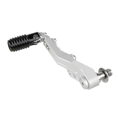 Sélecteur de vitesse pliable moto et pédale de frein arrière en aluminium anodisé