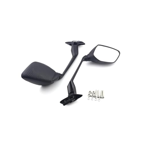 Rétroviseurs T-MAX530 anti-vibration aspect carbone pour remplacer les miroirs usés
