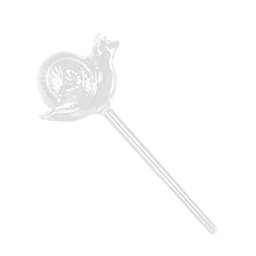 FUNOMOCYA 1Pc Automatic Glass Self Watering Device Snail Shape Irrigation Sprinkler for Plants Drip System for Flowerpots Transparent Watering