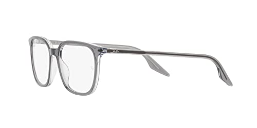 Image of Ray-Ban unisex-adult Rx5406f Low Bridge Fit Square Prescription Eyewear Frames