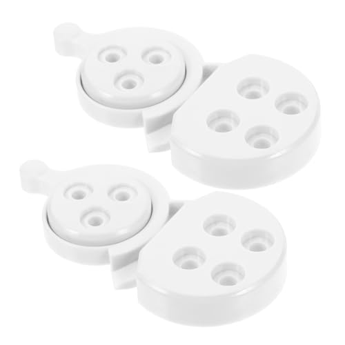 BUGUUYO 2 Conectores Resistentes Para Mesa De Comedor Color Para Escritorio De Oficina Con Hebilla De Plástico Para Mesa De Comedor