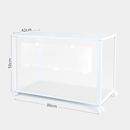 Cage en acrylique grande villa pour gerbille et souris avec pavé épais