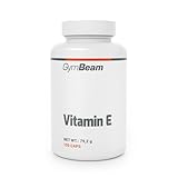 GymBeam Vitamin E Kapseln - Natürliche Antioxidantien zur Unterstützung der Zellgesundheit, Vitamin E Nahrungsergänzungsmittel zum Schutz vor oxidativem Stress, praktische Kapselform, 120 kaps