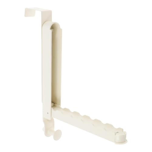 Generisch Perchero sobre la puerta | Diseño de barra retráctil sobre la puerta, toallero, perchero para toallas de puerta, para abrigos, sombreros, bolsos