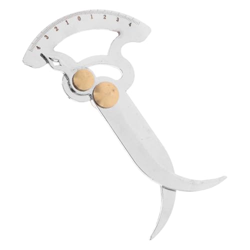 Calibrador Luxshiny para diámetro exterior, calibre de espesores en acero inoxidable, métrico, ideal para carpintería y medición precisa miniatura 1