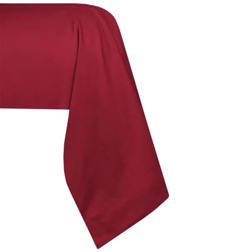 Taie de traversin Rouge Élysée en Percale de Coton