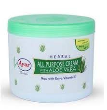 Ayur Herbal All Purpose Cream with Aloe Vera, 500ml