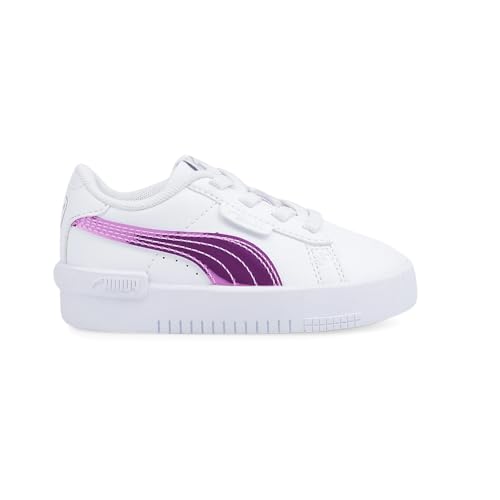 PUMA Toddler Girls Jada Holo Ac Lace Up Sneakers Shoes Casual - White