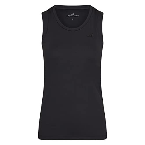 Euro-star Haut Livia Black 2022 : haut d'équitation à manches longues noir pour femme