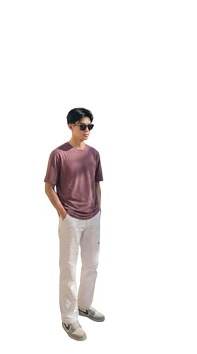 Image of Men's Solid Round Neck T-Shirt | Regular Fit Cotton Casual Tee | Half Sleeve | S to 3XL Sizes | Soft Breathable Everyday Wear for Daily Use, Gym, Summer & Casual Wear