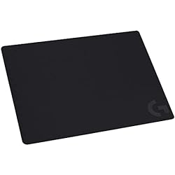Logitech G G240 Cloth Gaming Mouse Pad, Optimised for Gaming Sensors, Moderate Surface Friction, Non-Slip Mouse Mat, Mac and PC Gaming Accessories, 340 x 280 x 1 mm