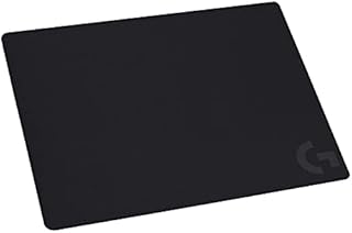 Logitech G240 Cloth Gaming Mouse Pad, Optimized for Gaming Sensors, Moderate Surface Friction, Non-Slip Mouse Mat, Mac and PC Gaming Accessories, 340 x 280 x 1 mm
