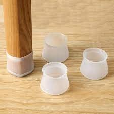 AADCART Silicone Chair Leg Floor Protectors | Rubber Chair Leg Caps Furniture Protector to Prevent Scratches, Reduce Noise, Anti-Slip Furniture Leg Covers for Chair, Stool Table(Multi-Color) (4)