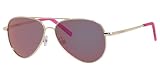 Polaroid PLD 8015/N AI J5G Gafas de Sol, Dorado (Gold/Grey Pink Grey Speckled Pz), 52 Unisex Niños