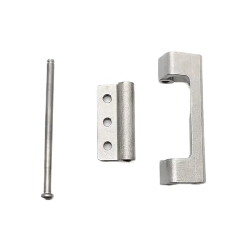 Foldable Thick Hinge 304 Stainless Steel Industrial Machinery Equipment Load-Bearing Hinge Accessories 1Pcs