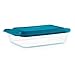 Pyrex Deep 9x13-Inch Glass Baking Dish with Lid, Deep Casserole Dish, Glass Food Container, Oven, Freezer and Microwave Safe, Clear Container
