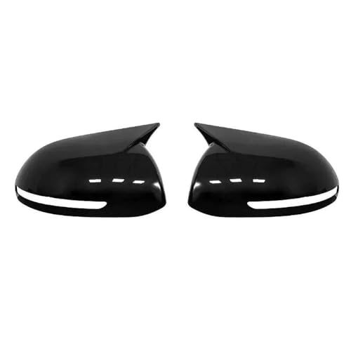 Capuchons d'ailes Kia K2 Rio 3 finition noir brillant