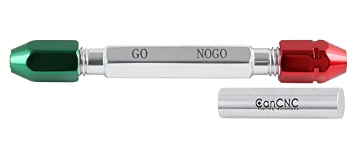 Accusize Industrial Tools 0.011'' - 0.060'' Go/No Go Double End Gage Handle, 3350-0100