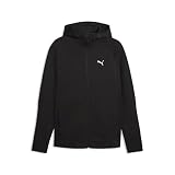 PUMA Chaqueta con Capucha Evostripe Hombre M, Black