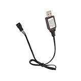 6.4v/7.4V 500mA Charger Li-i SM-3P RC Toys Remote Control Positive Portable USB(B 6.4V)