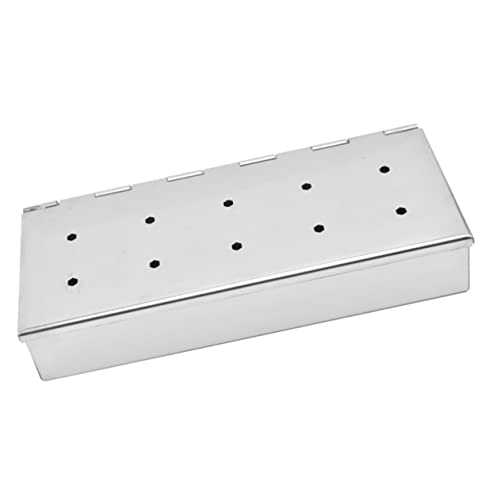 Toyvian Scatola Per Affumicatura in Per Barbecue Scatola Per Affumicatura Per Legno Accessorio Per Barbecue Adatto Affumicatori