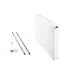 Produktbild Buderus Flachheizkörper VC-Profil R | Logatrend | Typ 22 | 600 x 1300 mm