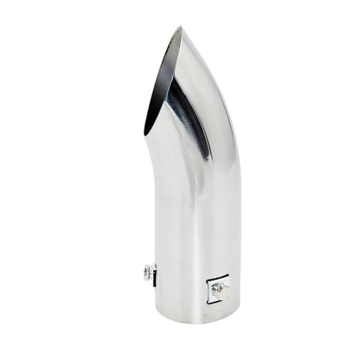 Tubo de escape flexible acero inoxidable universal 59 mm 185 mm para silenciador de coche