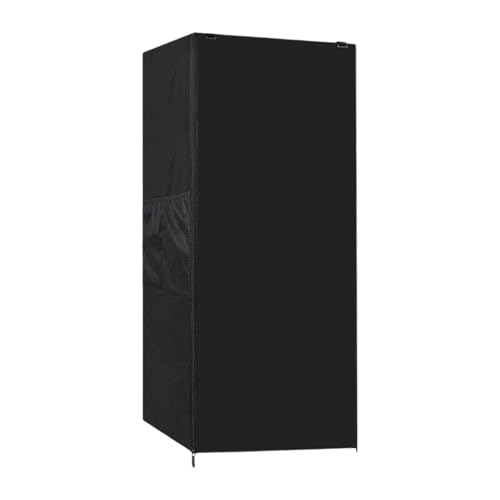 Pitycbo Funda para Refrigerador de Exterior con Cremallera Y Tela Oxford para Jardín, Comedor Y Patio, 92 Cm X 77 Cm X 183