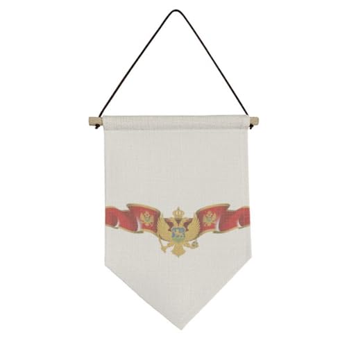 Drapeau byzantin en toile premium, emblème national pour décoration murale