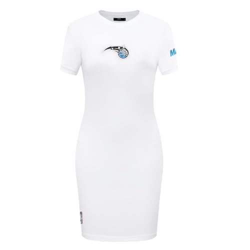 Image of Pro Standard Womens NBA Classic Chenille Cotton Single Jersey Body Con Dress