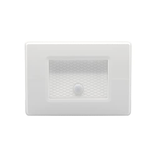 Partenopea Coppia Faretti LED Con Sensore Di Movimento 220v: Luce Calda 3000K Per Corridoio E Bagno