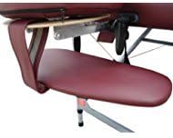 Therapist's Choice® Hanging Arm Rest for Massage Tables (Burgundy)