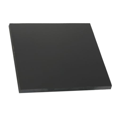 YbZHpy Black Insulation Bakelite Sheet, Bakelite Phenolic Laminated Resin Sheet, Thickness 20-30Mm for Industry, Machinery,400×400×20mm