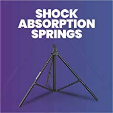 Image of GiftMax Ring Light Stand Photo Video Studio Lighting Photography 9 Feet Stand with Free Holder
