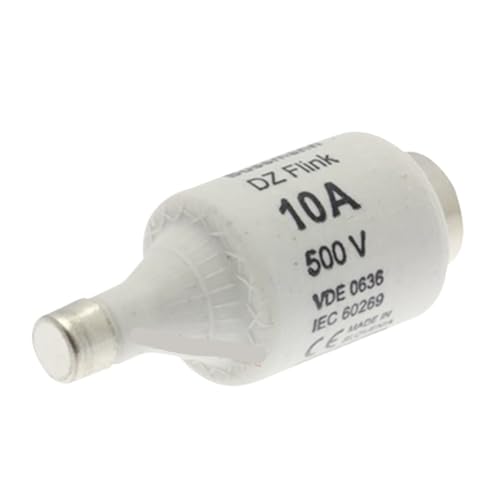 Fusible DI 500Vac 10D16 10A et cartouches d'amperages claires pour tableau