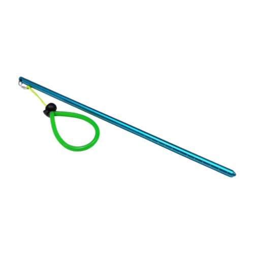 Aosekaa Diving Pointer Tank Knocker Diver Communication Lightweight Aluminum Alloy Multi Function Underwater Noise Maker Lanyard, Light Blue