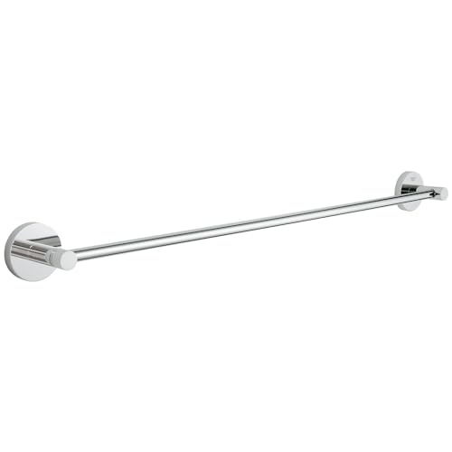 Essentials 24 Inch Towel Bar, Starlight Chrome