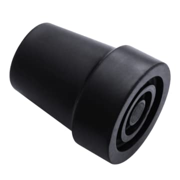 Rubber BottomTIP 28 mm Black