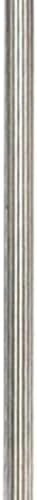 Accessory - .45 Inch Diameter Extension Rod-12 Inch Down Rod Length-Plated Silver Finish