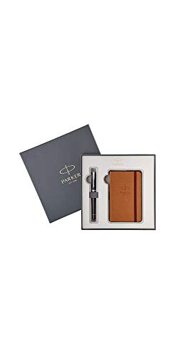 Parker Urban Premium Ebony Fountain Pen + Notebook Set