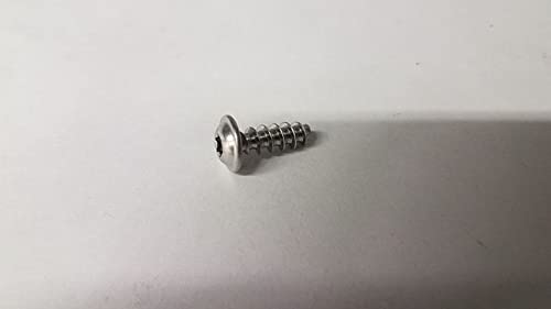 BMW 4 X Genuine Torx Bolt for Plastic Components (M3 x 5 x 15mm) - Silver, 4 Pieces